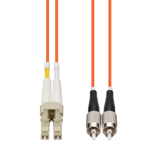 AddOn 3M Lc To Fc Orange Om1 Duplex Ofnr (Riser-Rated) Mmf Fiber Patch Cable - ADD-LC-FC-3M6MMF