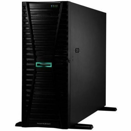 HPE ProLiant ML350 G11 4U Tower Server - 1 x Intel Xeon Silver 4510 2.40 GHz - 32 GB RAM - 16 TB HDD - (2 x 8TB) HDD Configuration - Serial ATA/600, 12Gb/s SAS, NVMe Controller - P87112-005