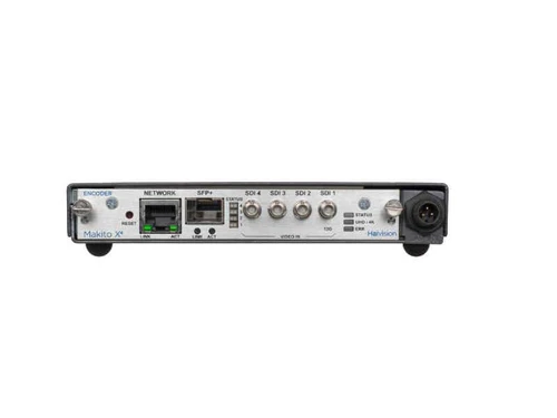 Haivision Makito X4 SDI Encoder Appliance - H.264/AVC & H.265/HEVC IP Video Encoder - Single channel 12G/3G/HD/SD-SDI with UHD & ST 2110 - S-MX4E-SDI1-UHD