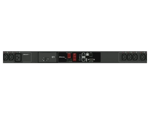 Raritan 1PH, 208V AC, 30A 24A Rated; 36 Outlets: 24X C13, 12X C19; Plug: Nema L6-30P Bottom-Front Feed, 5.0Kva; Outlet Metered/Switched, Zero U Vertical PDU SecureLock Ready - PX3-5903