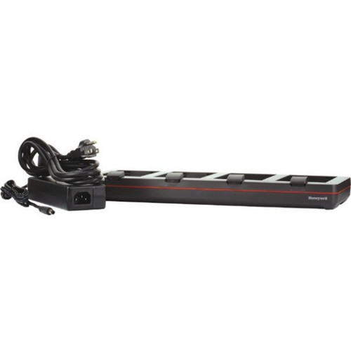 Zebra 4-Bay Charging Kit for Honeywell Scanner Batteries, Includes 4 batteries. Kit includes Dock, Power Supply, US Power Cord - CT40-QBC-1