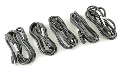Zebra KIT, Power Cord, US, 120V IEC320C13 (set of 5) - 105950-014