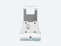 DT Research Wall/Vehicle Mount Cradle with keylock for DT302MD series (White). Power supply is not included. - ACC-WM210P-02MA