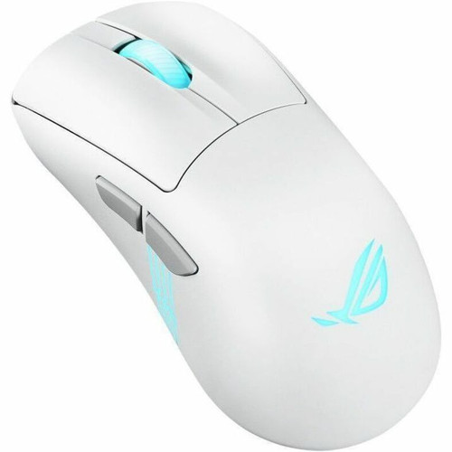 Asus ROG Keris II Origin Wireless Gaming Mouse - Right-Handed Ergonomic, 65g, Tri-Mode Connectivity, 42K DPI, up to 127Hr Battery, Web-Based Configuration, PC/Mac Support - White - P722 ROG KERIS II ORIGIN/WHT