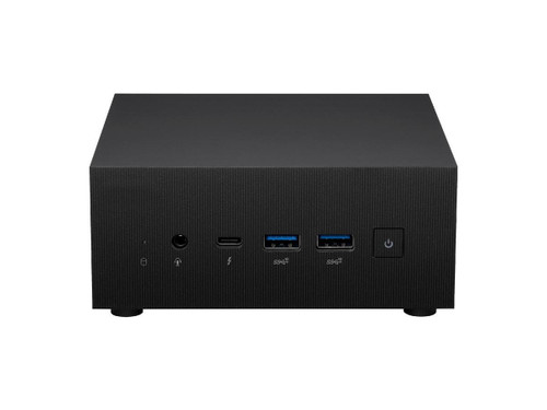 Asus Ultra-compact mini PC with 13th Gen Intel Core mobile processor with Intel Iris Xe Graphics, supports quad displays and 4K resolution, 2x PCIe Gen4 x4 M.2 NVMe SSD, 2.5 Gb LAN, WiFi 6E - PN64-E1-SYS585PX1TL