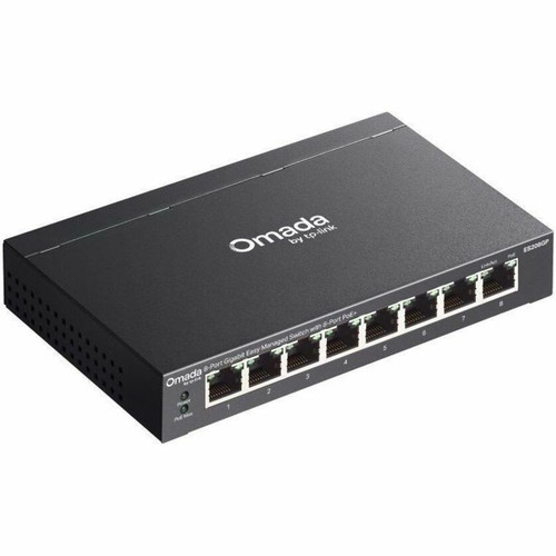 TP-Link Omada 8-Port Gigabit Easy Mgd Switch - ES208GP