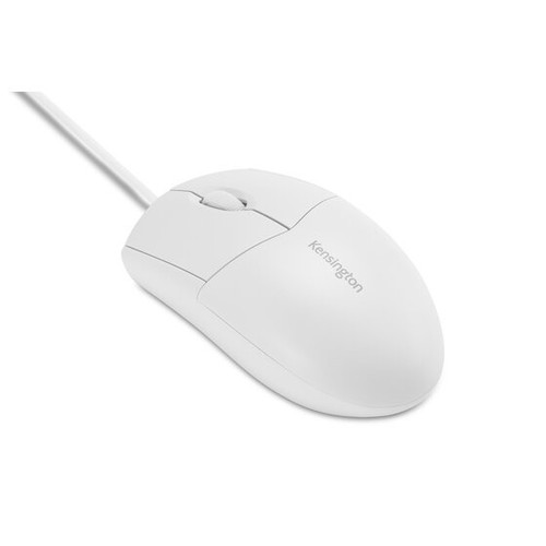 Kensington F, Wired Washable Mouse White,Un - K75240US