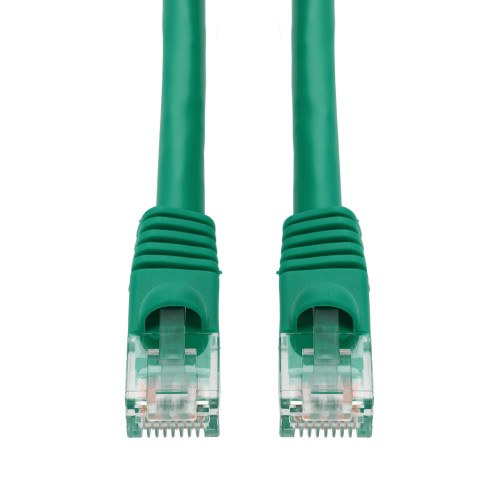 AddOn 330Ft Green Cat 6 Pvc Ethernet Cable Snagless Bubble Boot RJ-45 M/M - ADD-330FCAT6-GN