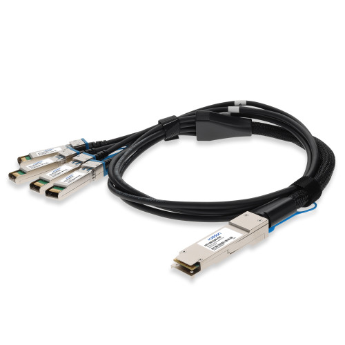 AddOn Cisco QSFP-4Sfp25G-Cu5M To Intel Xxvdacbl5M Compatible 100Gbase-Cu Qsfp28/4Xsfp28 Direct Attach Cable (Passive Twinax, 5M) - ADD-Q28CIS28IN-P5M
