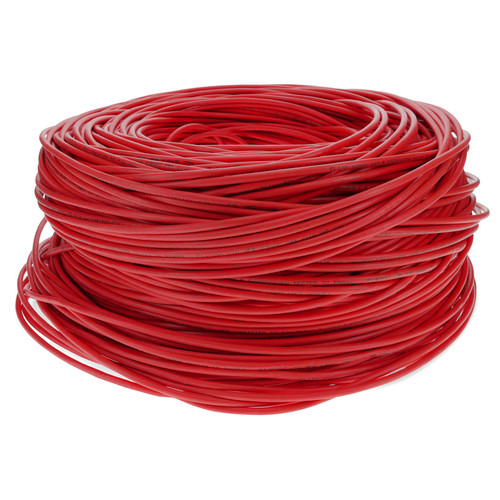 AddOn 1000Ft Non-Terminated Red Cat 6 Shielded Pvc Bulk Cable - ADD-CAT6BULK1KS-RD