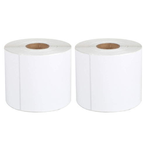 Canon Inkjet printable Matte White Paper Label, 8in x 3in, 800 labels/roll, 4 rolls/box, for LG-P800 - 0177T487