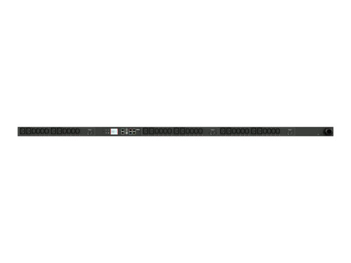 Raritan 3PH, 208V AC, 30A (24A/PH rated); 24 outlets: 18x C13 , 6x C19 ; plug: NEMA L15-30P (Delta Bottom-bottom feed), 8.6kVA - PX3-5525V