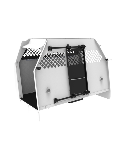 Havis Standard K9 Transport System For 2020-2026 Ram 2500 (Dj) - White - K9-D27