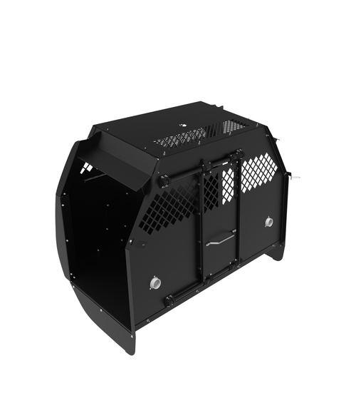 Havis Standard K9 Transport System For 2020-2026 Ram 2500 (Dj) - Black - K9-D27-B