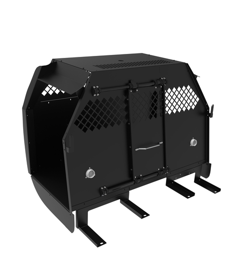 Havis Standard K9 Transport System For 2019-2026 Dodge Ram 1500 (Dt) - Black - K9-D28-B