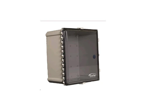 Acceltex 18X16X10 Nonconfigured Polycarbonate Enclosure With Clear Door & Key Lock, Provides Nema Rated Protection - ATS-00337