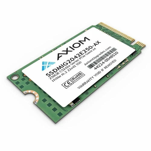 Axiom 250Gb C5242E Series Pcie Gen4 X4 Nvme M.2 22X42 Ssd - 3D Nand - Taa Compliant - AXG104367