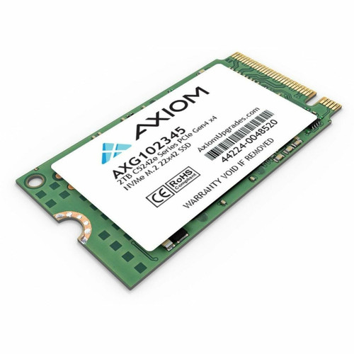 Axiom 2Tb C5242E Series PCIe Gen4 X4 NVMe M.2 22X42 SSD - 3D Nand - SSDMSM6842E2TB-AX