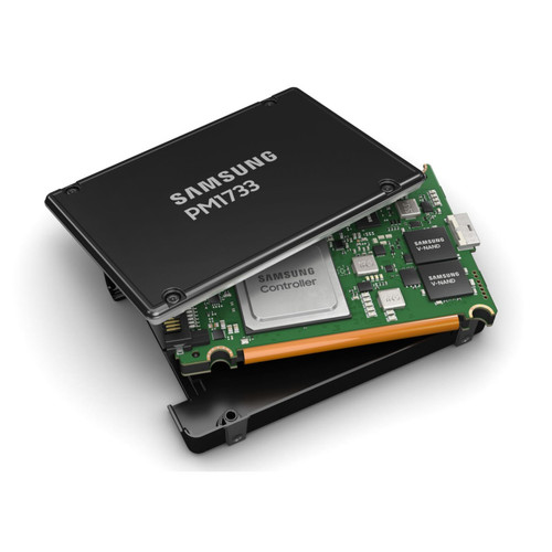 Samsung NVMe SAMSUNG PM1733 3.84TB PCIe SSD MZWLJ3T8HBLS-00007