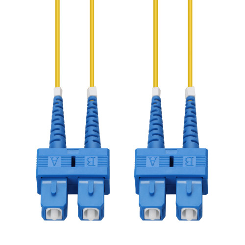 AddOn 10m SC to SC Yellow OS2 Duplex LSZH SMF Fiber Patch Cable - ADD-SC-SC-10M9SMFLZ