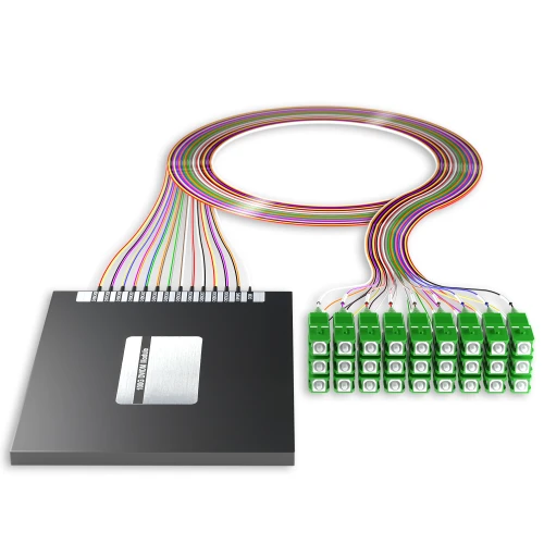 AddOn 24+2 Channel OSP DWDM Mux/Demux C16-C39 with Upgrade and Express Ports, SC/APC Connectors on 40in Single-Mode Pigtails - ADD-WDM-O2411-16-ASC-UE