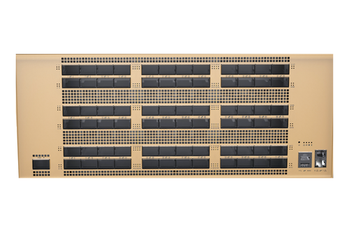 Nvidia Quantum-3 based XDR InfiniBand DGX Switch, Q3401-RD, 4U, 144 XDR Ports over 72 OSFP Cages, 48VDC Bus Bar, Standard Depth, Managed, C2P, Rail Kit - 920-9B36P-00RX-8S0