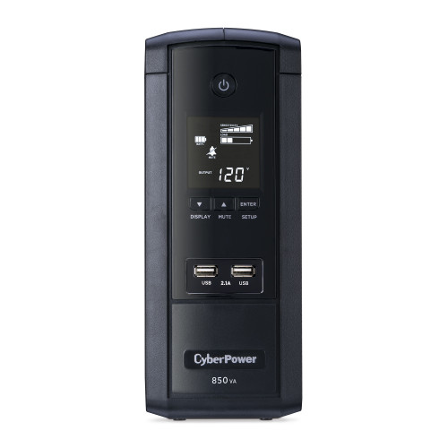 CyberPower BRG850AVRLCD Intelligent LCD UPS Line Interactive