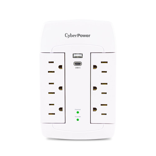 CyberPower P6WSUC Surge Protector
