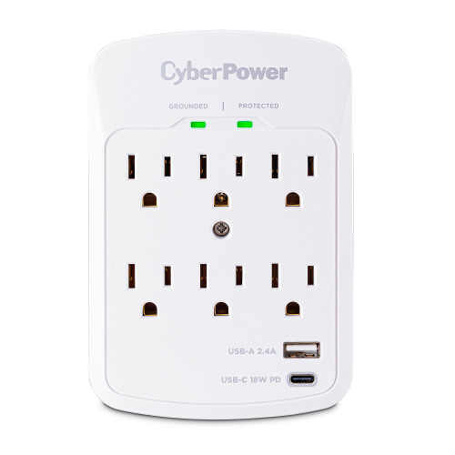 CyberPower P6WUC Surge Protector