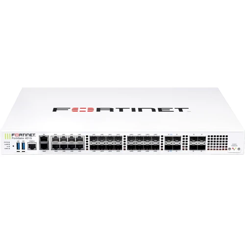 Fortinet FortiGate 401G - with 1 year FortiCare Premium Support + 1 year FortiGuard Unified Threat