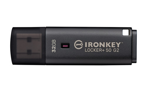 KINGSTON 32GB IronKey Locker Plus 50 G2, FIPS 197, AES-256