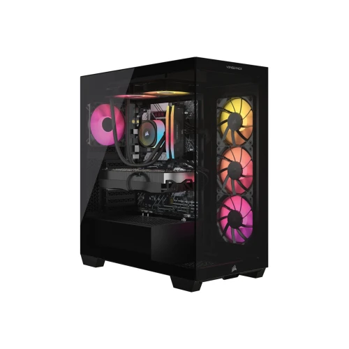Corsair VENGEANCE i7600 AIR Gaming PC: Intel Ultra 9 285K, GeForce RTX 5090, 64GB DDR5, 4TB (2TB+2TB) M.2 SSD, Win11 Home (CS-9050145-NA)