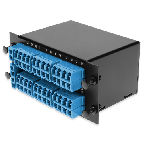 AddOn 48+2 Channel LGX DWDM Mux/Demux C16-C63 with OTDR, Test Tx/Rx and Express Ports, LC/UPC Connectors