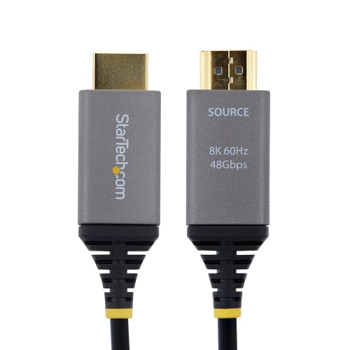 StarTech 30m (98.4ft) HDMI 2.1 Hybrid Active Optical Cable (AOC), CMP Plenum, 8K 60Hz, 48Gbps, Ultra High Speed HDMI 2.1/2.0 Cable