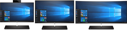 HP EliteOne 1000 G2 23.8 Inch All-in-One Business PC - I7-8700T 8GB 256GB SSD W10P - 4HY01UT#ABA