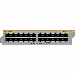 Allied Telesis 24-port 10/100/1000T Ethernet line card. - AT-SBX81GT24