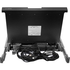 Vertiv LCD,8P KVM, 8 Cables, USB Kb-Us Intl, TAA Compliant - LRA185KMM8D-G01