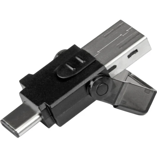 StarTech microSD to USB 3.0 Card Reader Adapter - USB-C and USB-A - MSDREADU3CA
