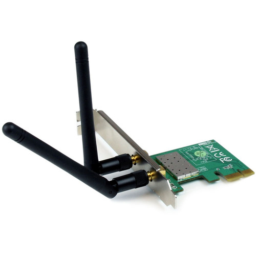 StarTech PCI Express Wireless N Adapter - 300 Mbps PCIe 802.11 B/G/N Network Adapter Card  2T2R 2.2 Dbi - PEX300WN2X2