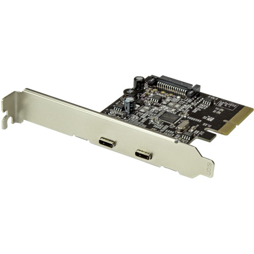 StarTech Dual-Port USB-C Card - 10Gbps Per Port - 2X USB-C - USB 3.1 - PCIe - PEXUSB312C2