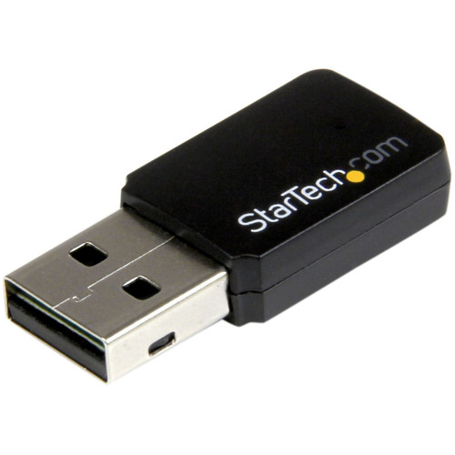 StarTech USB 2.0 Ac600 Mini Dual Band Wireless-Ac Network Adapter, 1T1R 802.11Ac Wifi Adapter - USB433WACDB