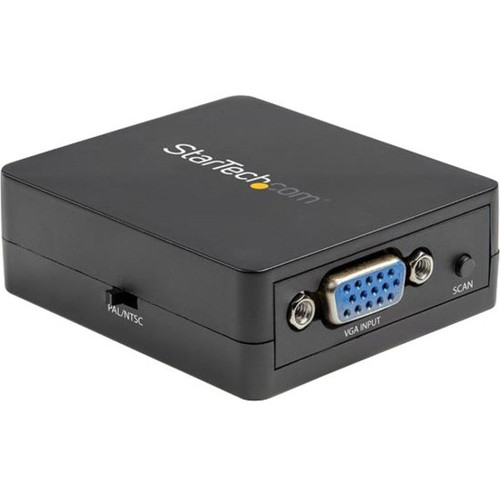 StarTech VGA to RCA and S-Video Converter - USB Power - VGA2VID2