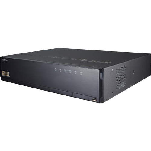 Samsung 4K NVR, 24Tb Raw, That Supports: Up To 32 Channels, H.265/H.264/Mjpeg, Arb (Automatic Recovery Backup) & Failover (N+1)Eb And Cms. (HDD Configuration RAID Ready) 6Tb X4 (Recording Storage 18Tb), Qr Code - XRN-2011A-24TB