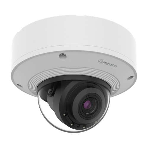 Samsung 4K Network Ai Ir Vandal Dome Camera, Max. 4K Resolution, 0.05Luxf1.6 (Color), 0Lux (B/W, Ir Led On), Day & Night(Icr), Wdr(120Db) - PNV-A9081R