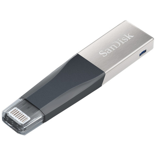SanDisk iXpand Mini USB Flash Drive, 256GB, USB 3.0, USB 3.0 - SDIX40N-256G-GN6NE