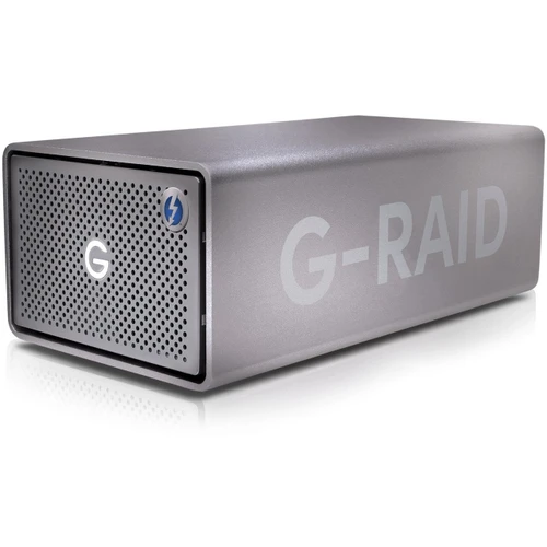 SanDisk Professional, G-RAID 2, 12TB, USB 3.2, Thunderbolt 3, Space GreyThunderbolt 3, Space Grey - SDPH62H-012T-NBAAD