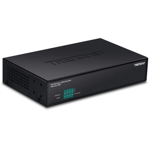 Trendnet PoE+ Wireless LAN Controller model, is designed to simplify management and setup processes for your access points - TEW-WLC100P