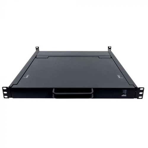 Rack Solutions 1U Sliding KVM with Keyboard - Trackpad and 17In Monitor (1 KVM Port) - 17" Led - 1280 X 1024 - Keyboard - Touchpad - 120 V AC, 230 V AC Input Voltage - 1U High - 185-5286