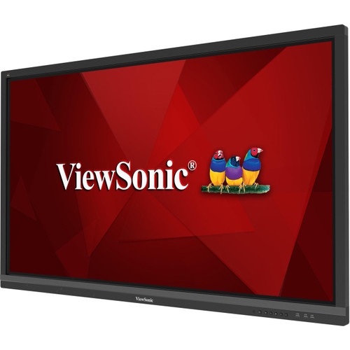 ViewSonic 65 inches ViewBoard 4K Ultra HD Interactive Flat Panel, 3840 x 2160, 20-point Multi-touch Interactive Screen, 350 nits, HDMI, VGA, RS232, RJ45, and USB. - IFP6550