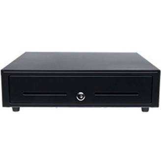 Elo POS Star Micronics, Cd3-13313Bk45-S2, Cash Drawer, Black, 13Wx13D, Printer Driven, 4Bill-5Coin, 2 Media Slots, Cable Included - 37965560